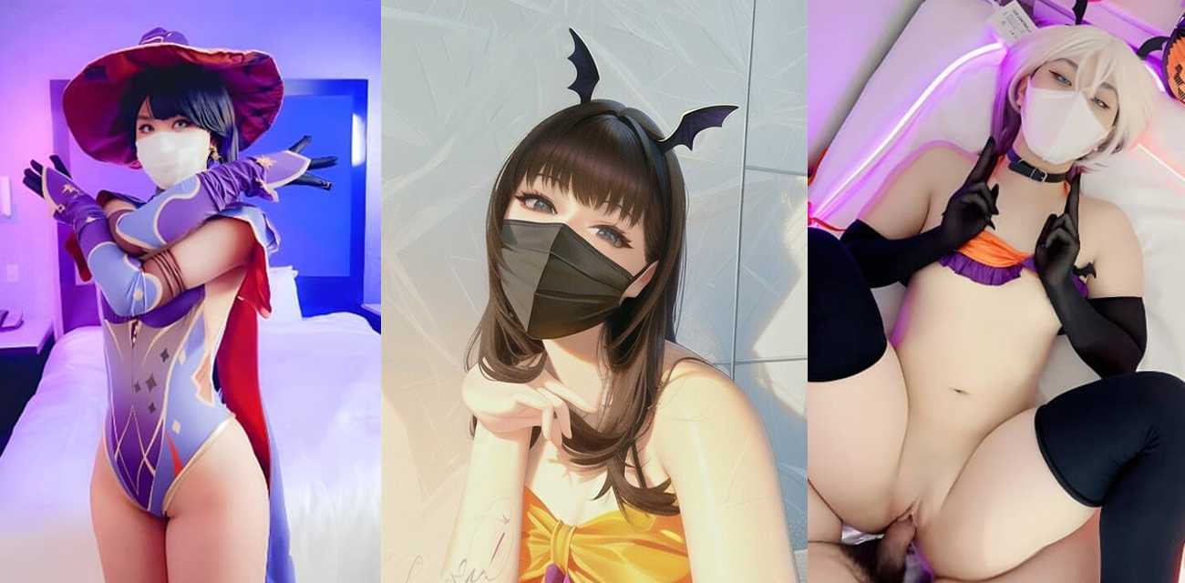 p站百变女神 马苏儿 极品二次元COSER福利姬 最新名人合集！